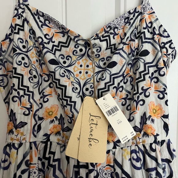 Anthropologie Let Me Be Boho MIDI Dress - Picture 2 of 4